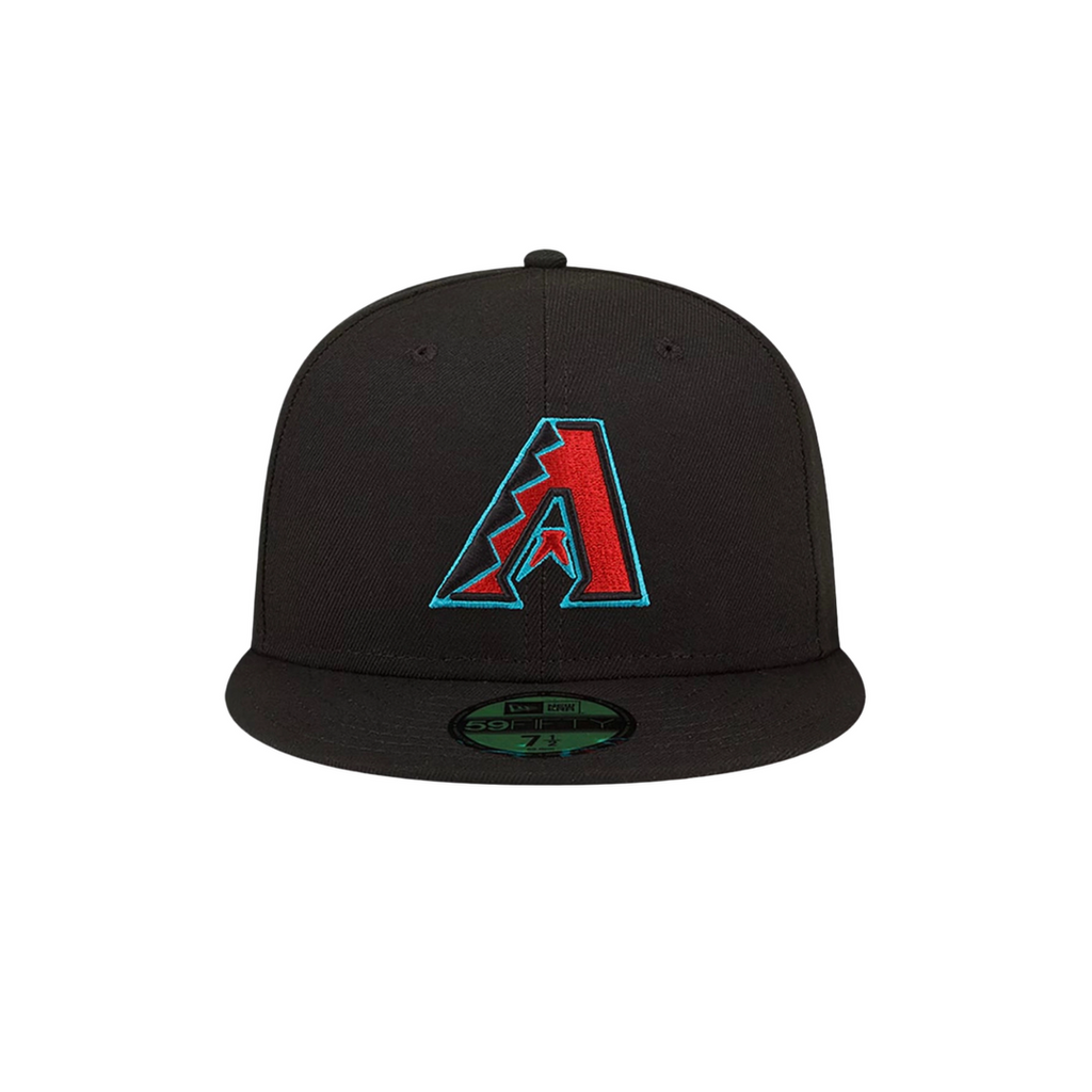 Arizona Diamondbacks black basic fitted hat