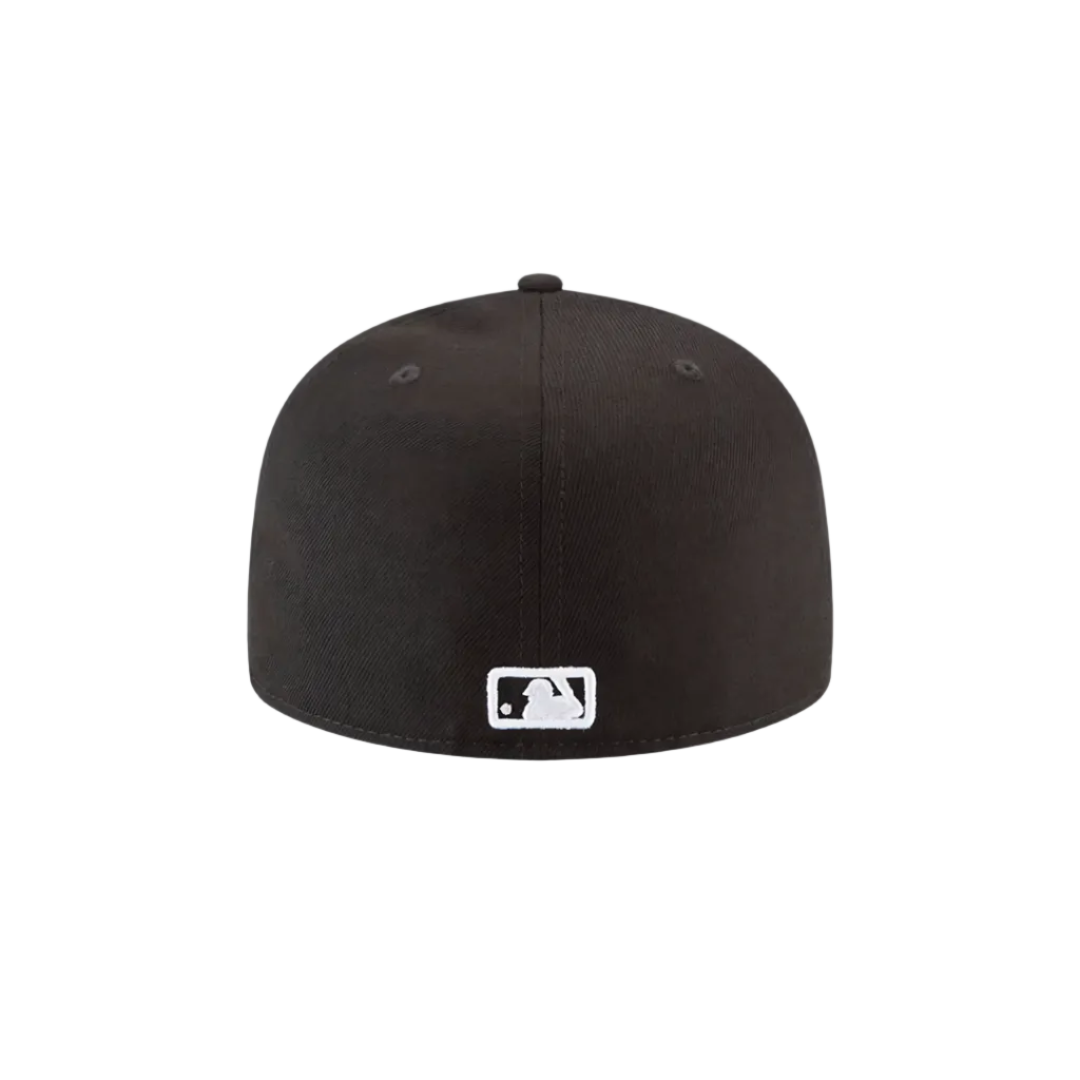 New York Yankees black basic fitted hat