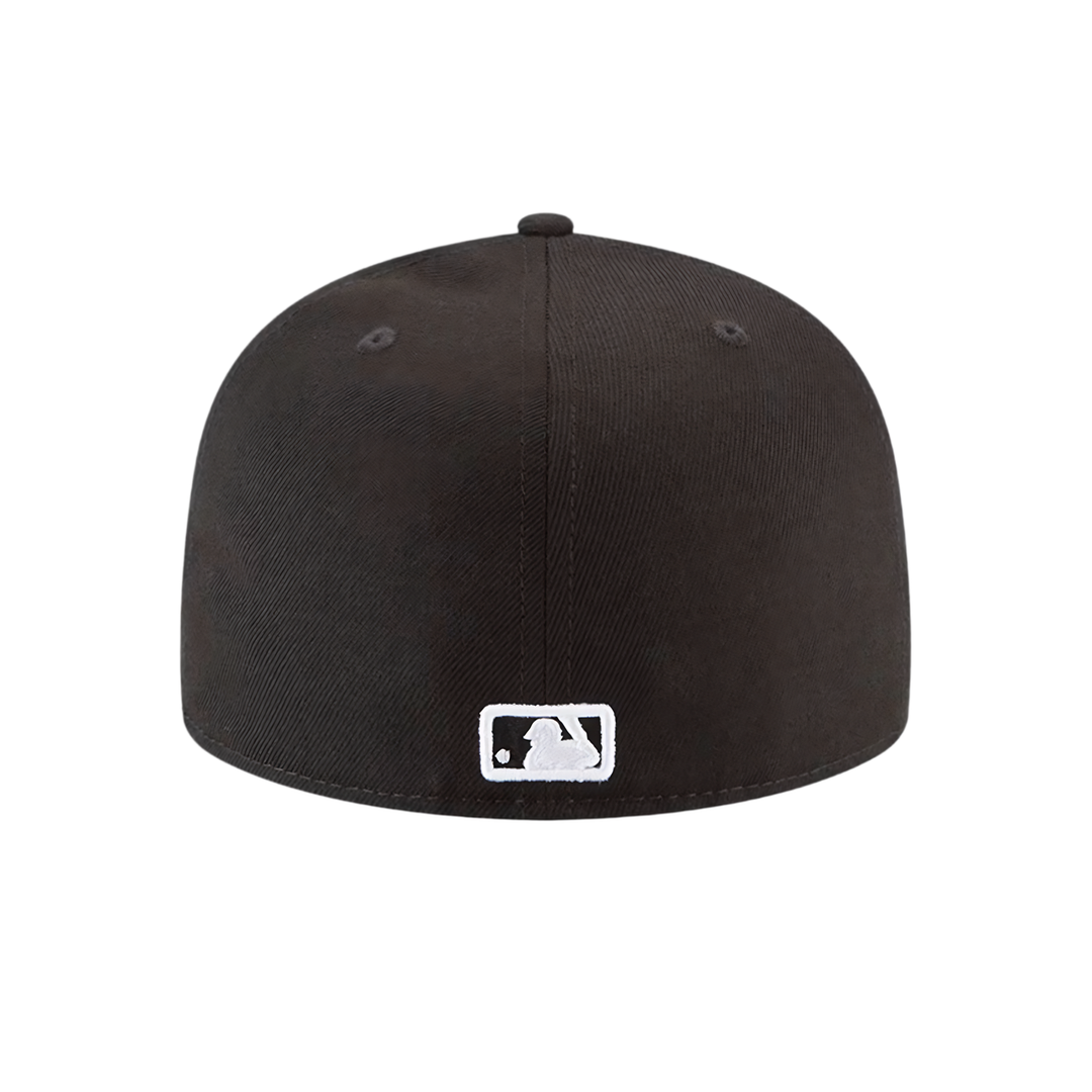 New York Yankees black Subway Series side patch fitted hat