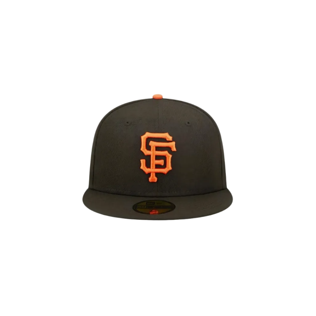 San Francisco Giants Black Basic Fitted Hat