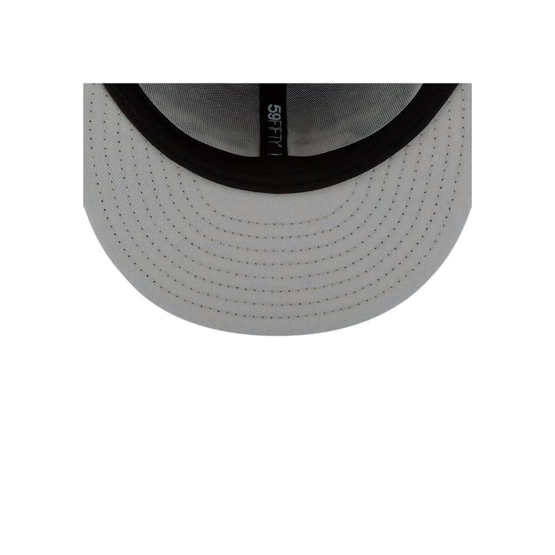 LA Dodgers Black Basic Fitted Hat