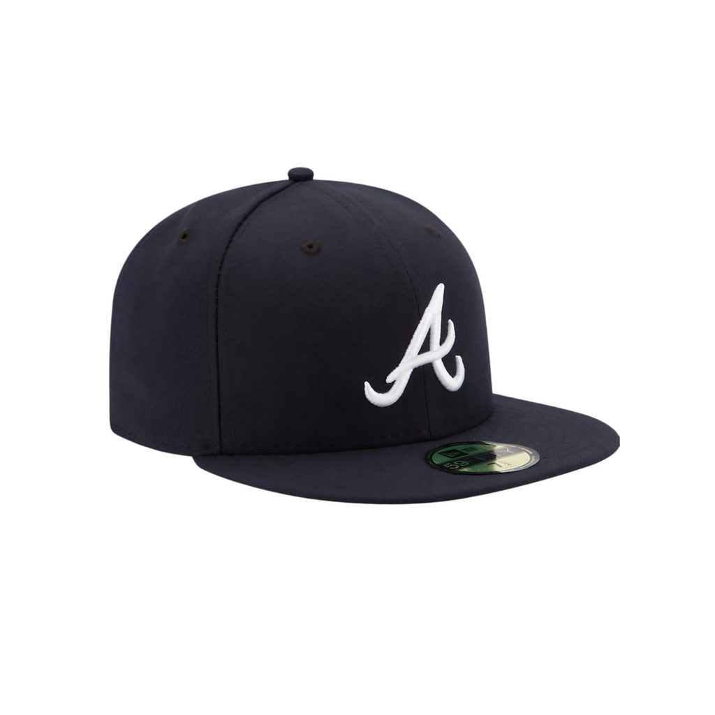 Atlanta Braves Navy Basic Fitted Hat