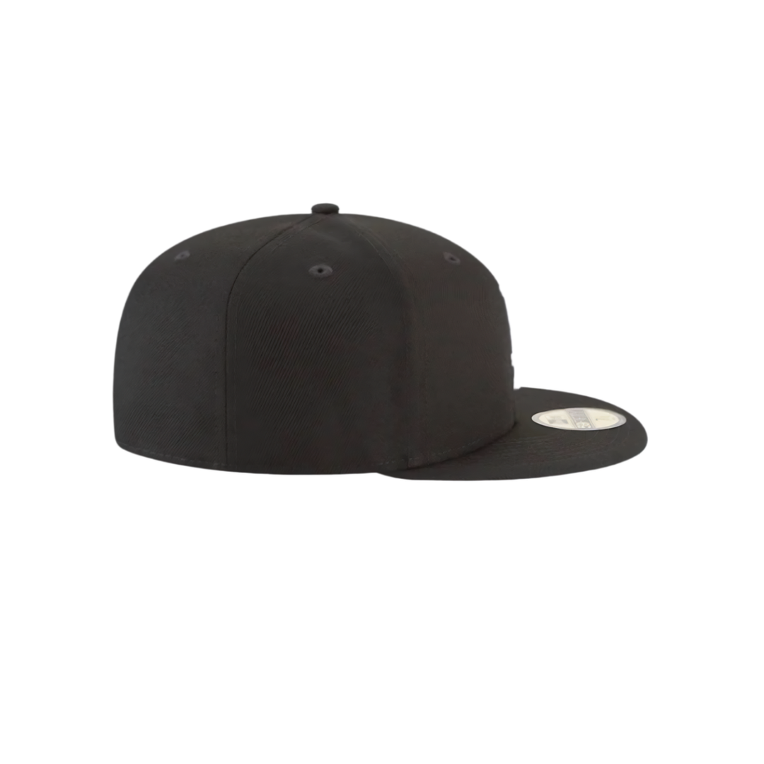 LA Dodgers Black Basic Fitted Hat