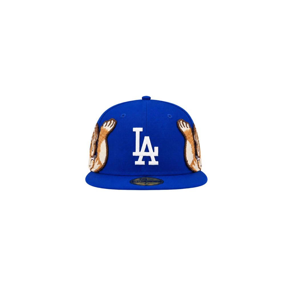 LA Dodgers Blue cupid embroidery fitted hat