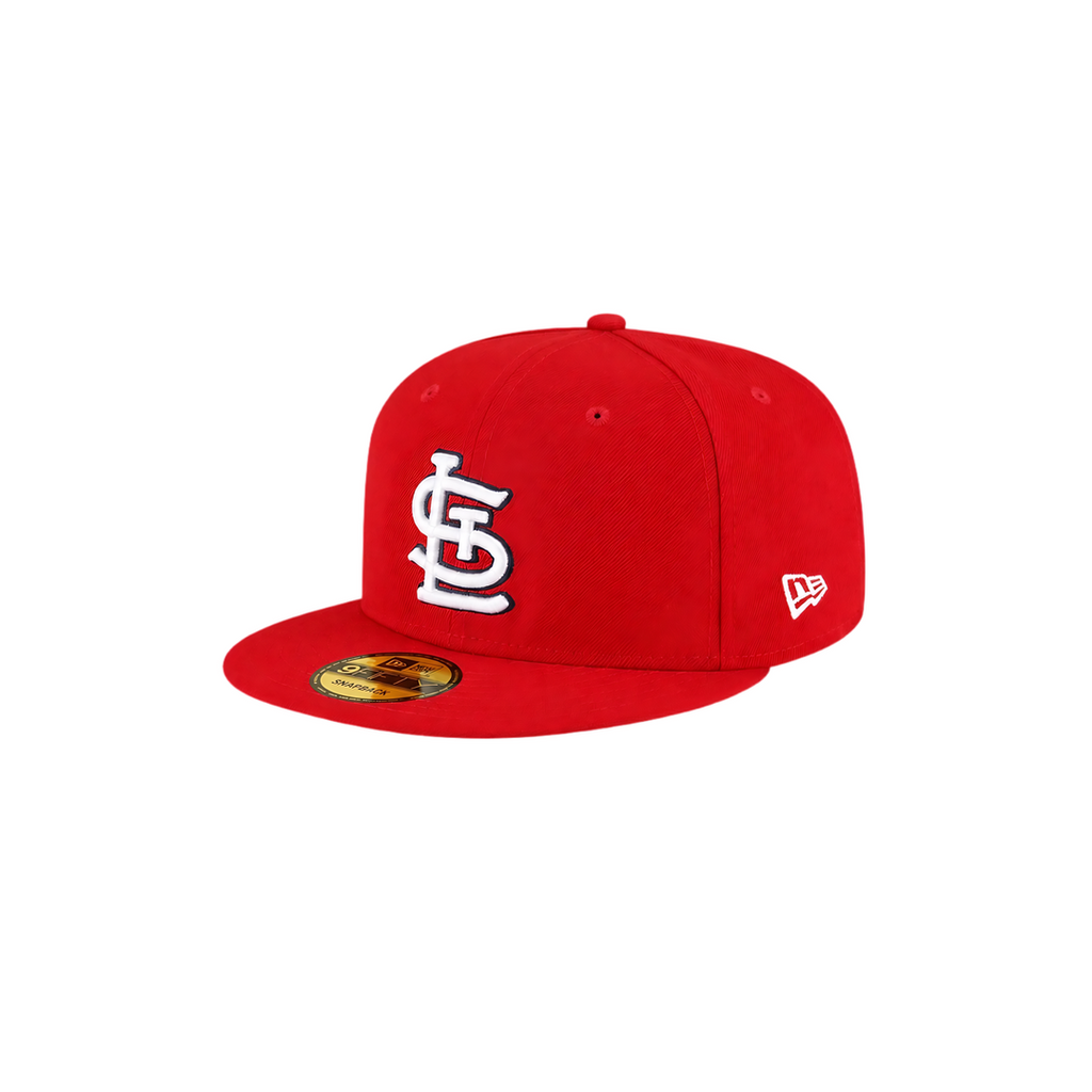St. Louis Cardinals red basic fitted hat