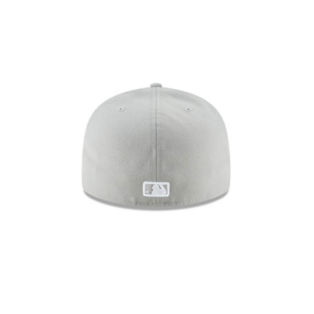 LA Dodgers grey basic fitted hat